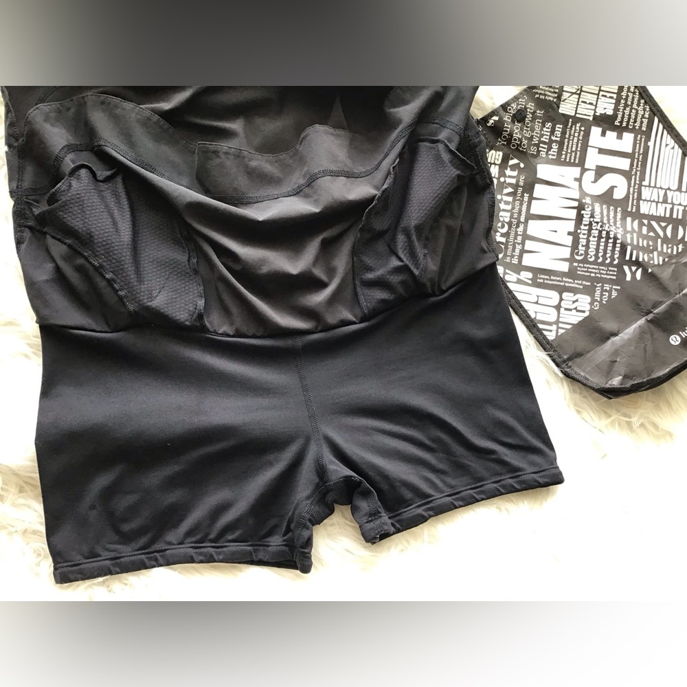 🌼Lululemon Run: For All Skirt Black Size 6 - Picture 11 of 15